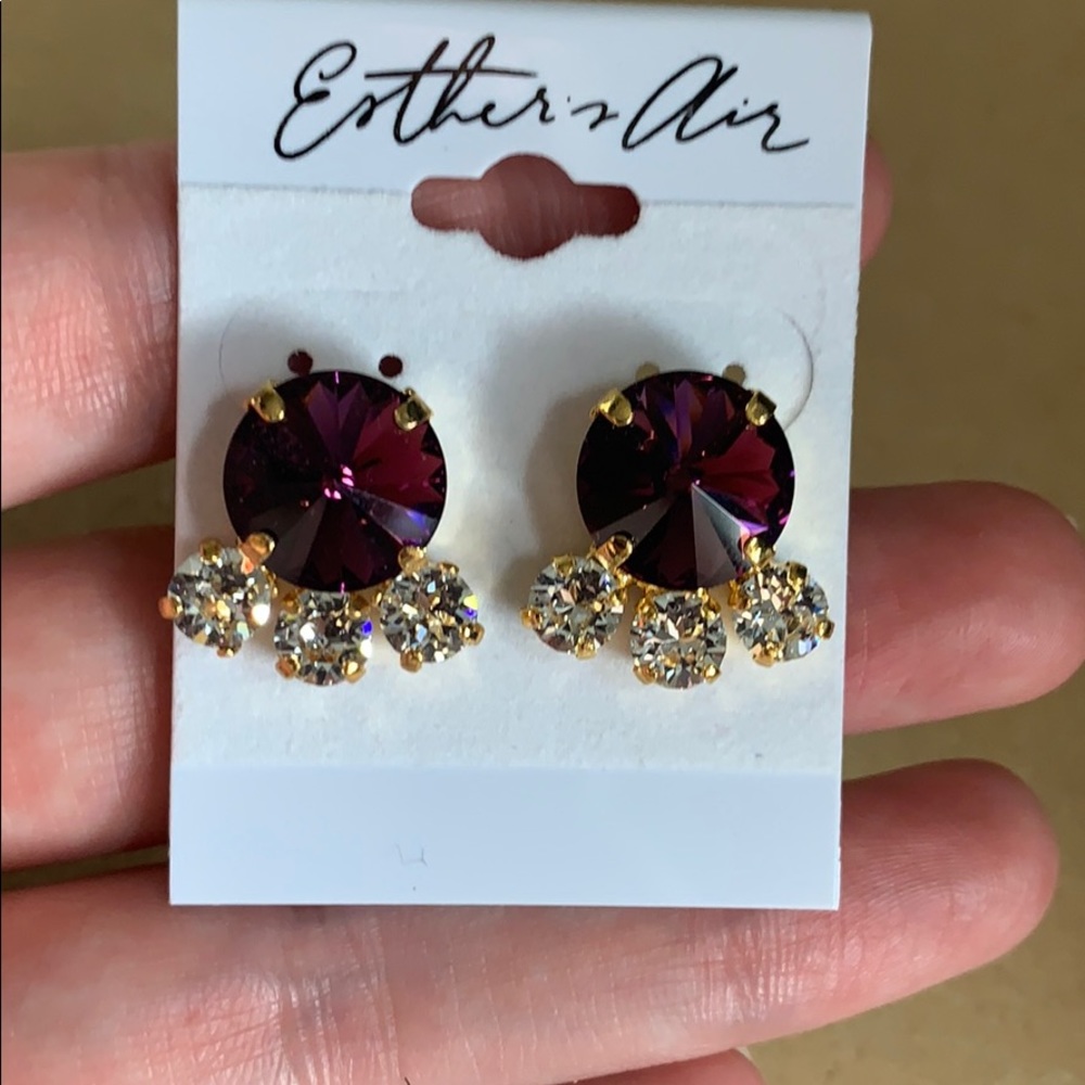 Swarovski Crystal Stud Earrings